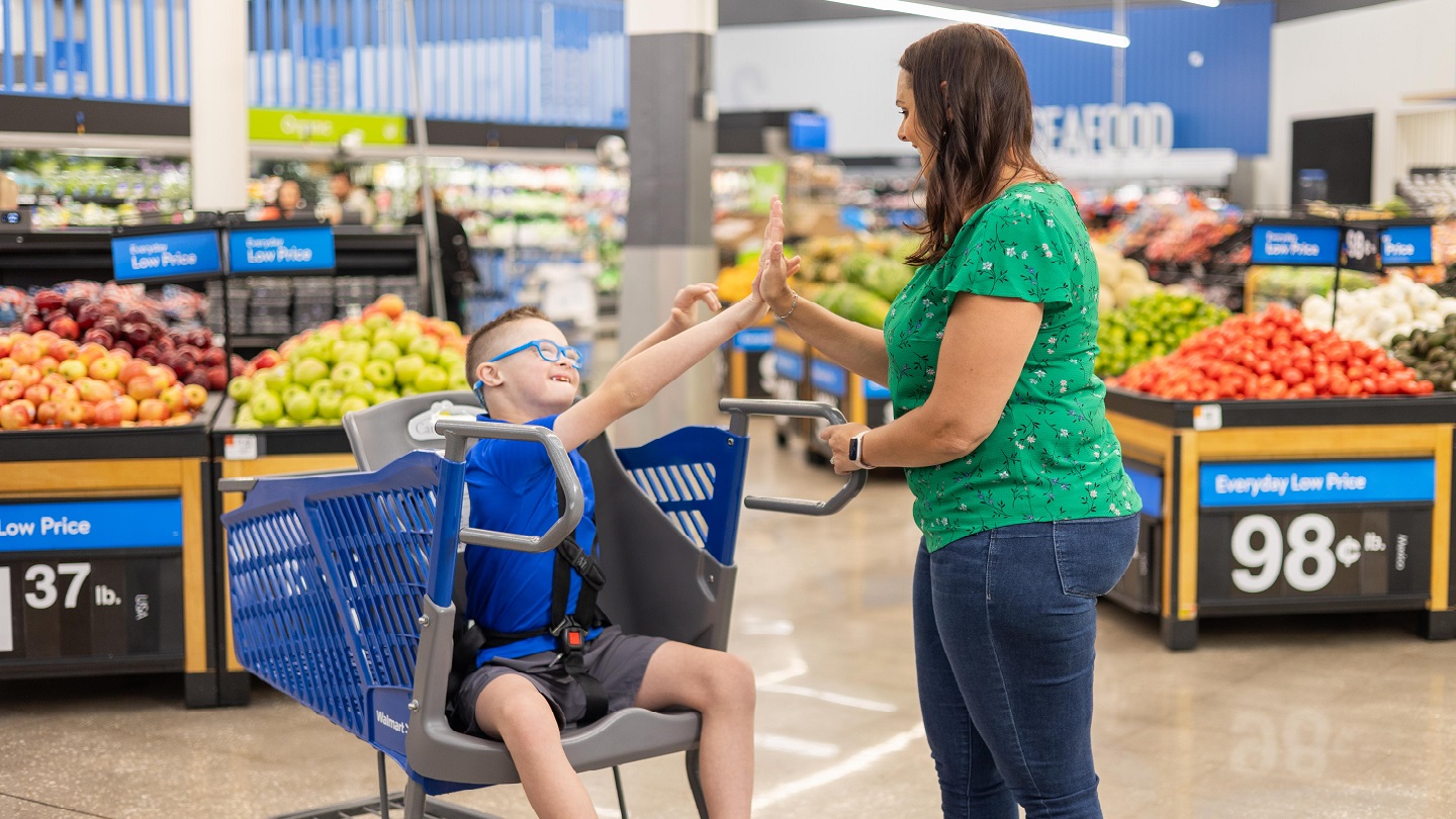 Walmart rolls out Caroline’s Carts for inclusive shopping 